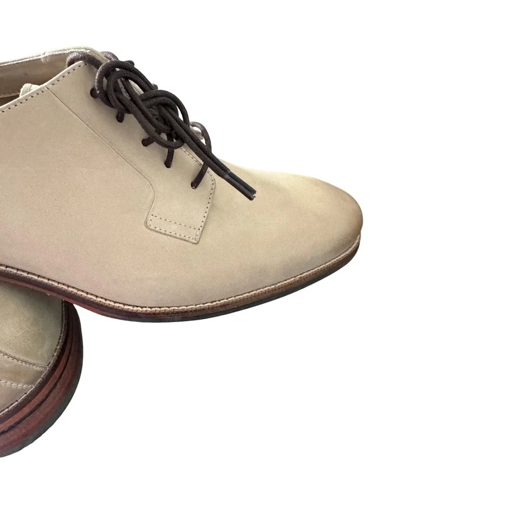 Cole Hann Men Mocassins SAWYER PLAIN OXFORD MORTAR‎ NUBUCK MEN'S 11.5